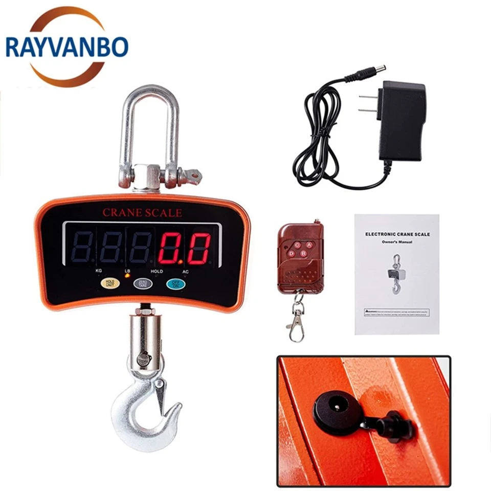 High Quality Portable Crane Hanging Scales 0.5ton To 30ton Capacity Customized Good Price For Sale best