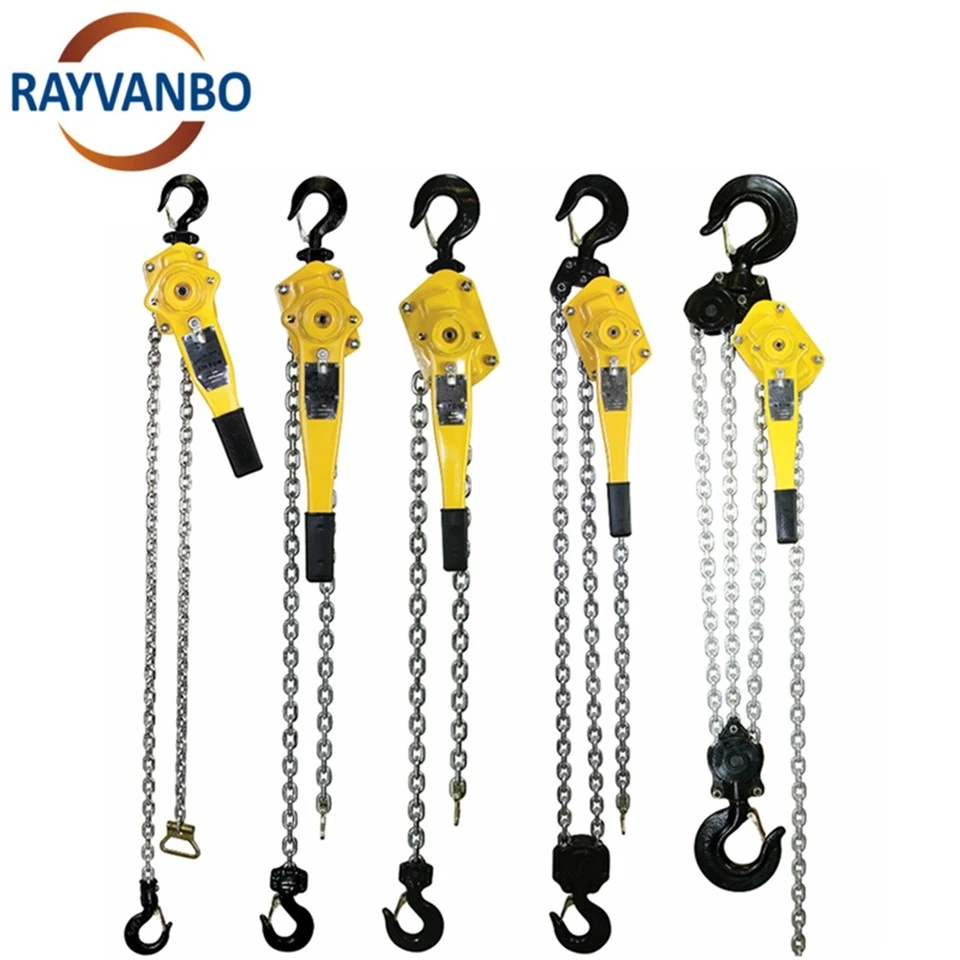 Manual Chain Hoist 0.75-9t Low Prices Hand Lever Block G80 Grade Load Chain Hoist For Sale price